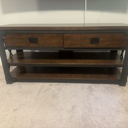Wood Console Table