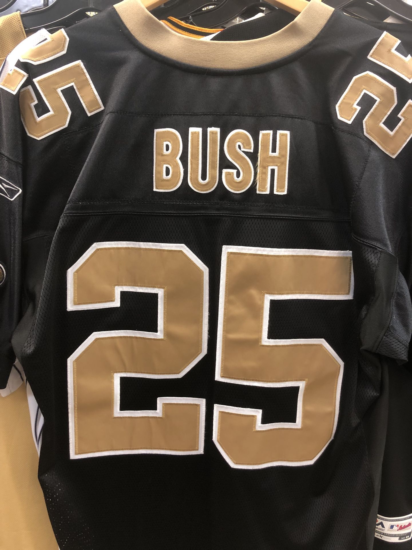 New Orleans Saints Reggie Bush NFL Reebok Authentic Jersey Size 48 White &  Gold for Sale in Metairie, LA - OfferUp