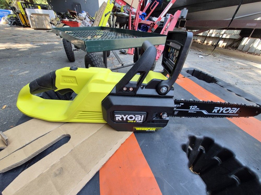 RYOBI
ONE+ HP 18V Brushless Whisper Series 12 in. Battery Chainsaw (Tool Only)