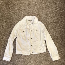 GAP white denim jacket XS/S