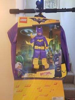 Brand new girl's Halloween costume "Lego batgirl"