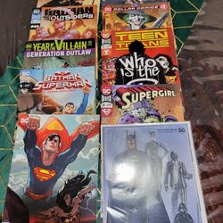 DC Comic Books Lot Of 10 Like New And New