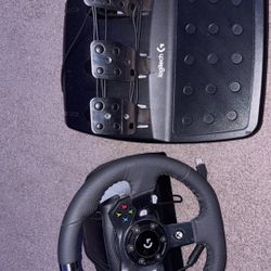 LOGITECH G920 Driving Force Steering Wheel And Pedals 