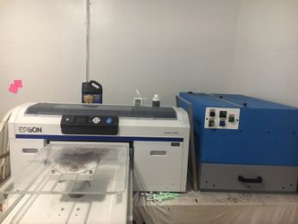 Epson direct to garment printer with a lot of extras