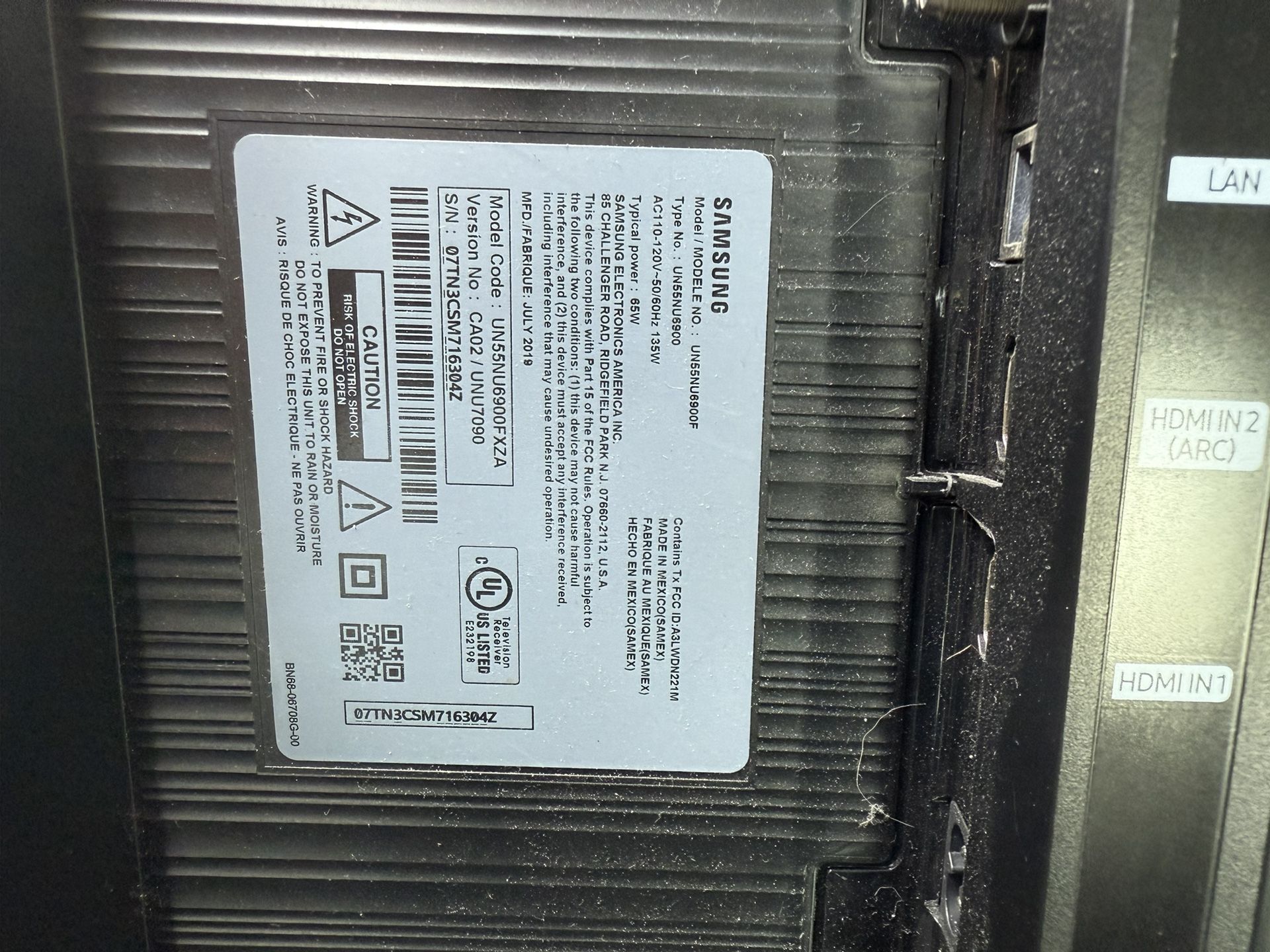 2 TVS SAMSUNG