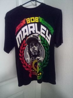 BOB MARLEY T- SHIRT SiZE M PRO CLUB