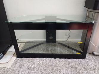 Glass TV Stand