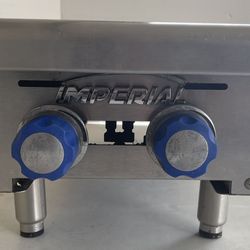 Imperial IHPA-2-12 12" (2) Burner Gas Countertop Hotplate