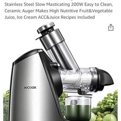 Slow Masticating Amazon Juicer! 
