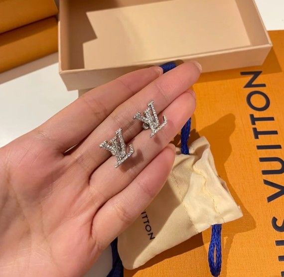 Decorative metal Earrings for Women  silver