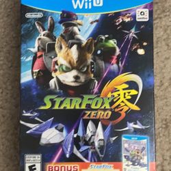 Wii U StarFox Zero Game $15 NEW Sealed 