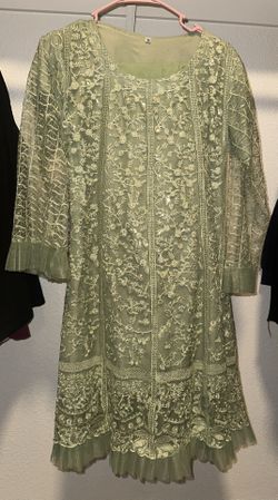 Indian Green Dress