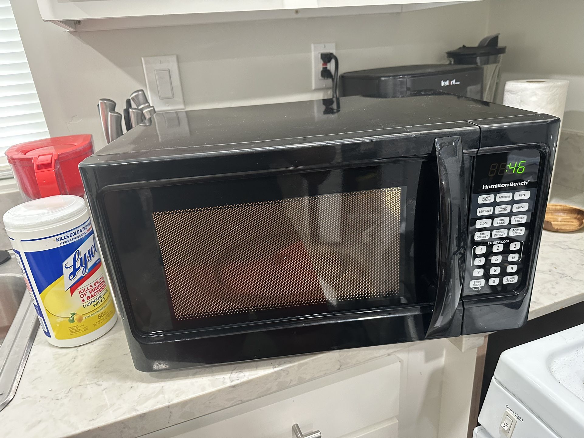 Hamilton Beach Microwave Black
