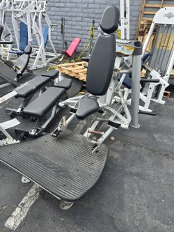 Hoist hack squat / shrug commercial grade weight machine