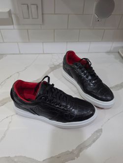 Tenis pesonalisados,100 % orijinal piel de cocodrilo