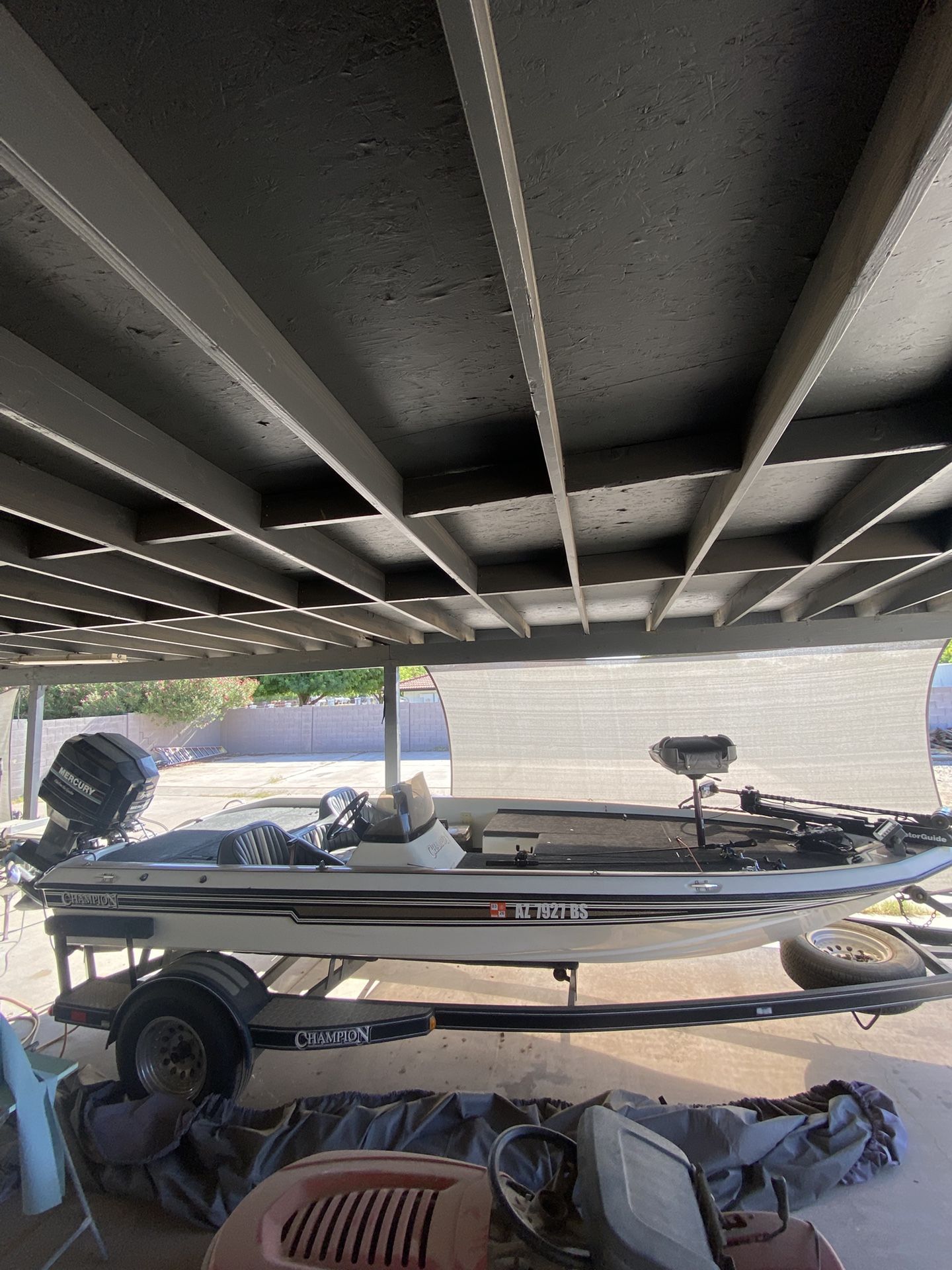 1993 Champion Bass Boat - 200hp Mercury