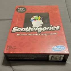 New - Scattergories Game By Hasbro Gaming