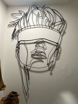Metal wall art