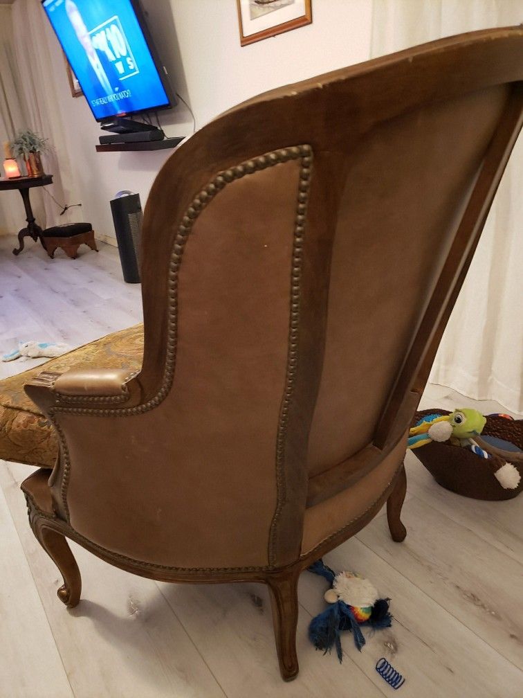 High back Leather Chairs High End