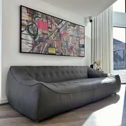 Arhaus Furniture - Rawley Leather Sofa