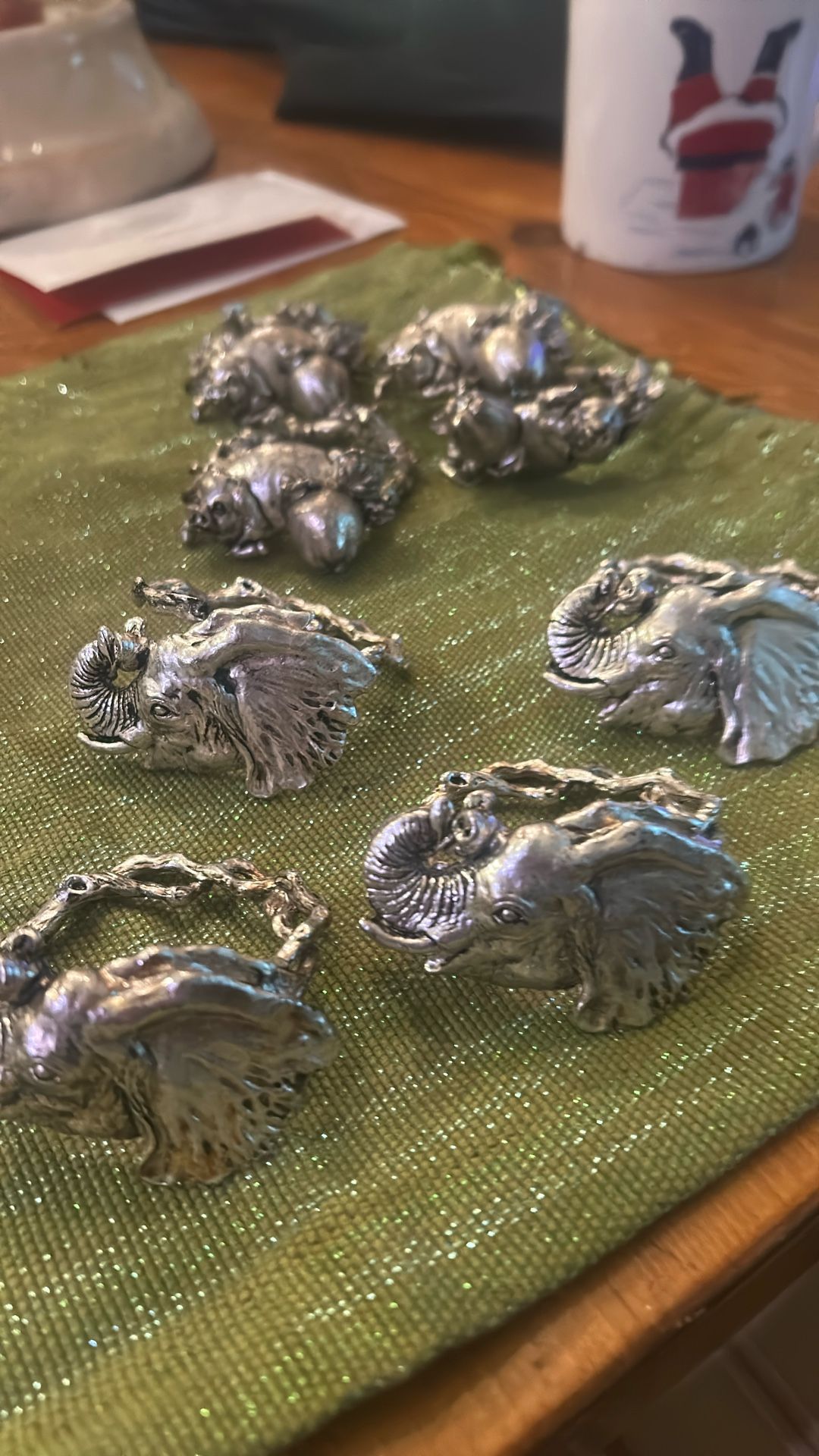 Arthur Court Vintage Napkin Ring Holders