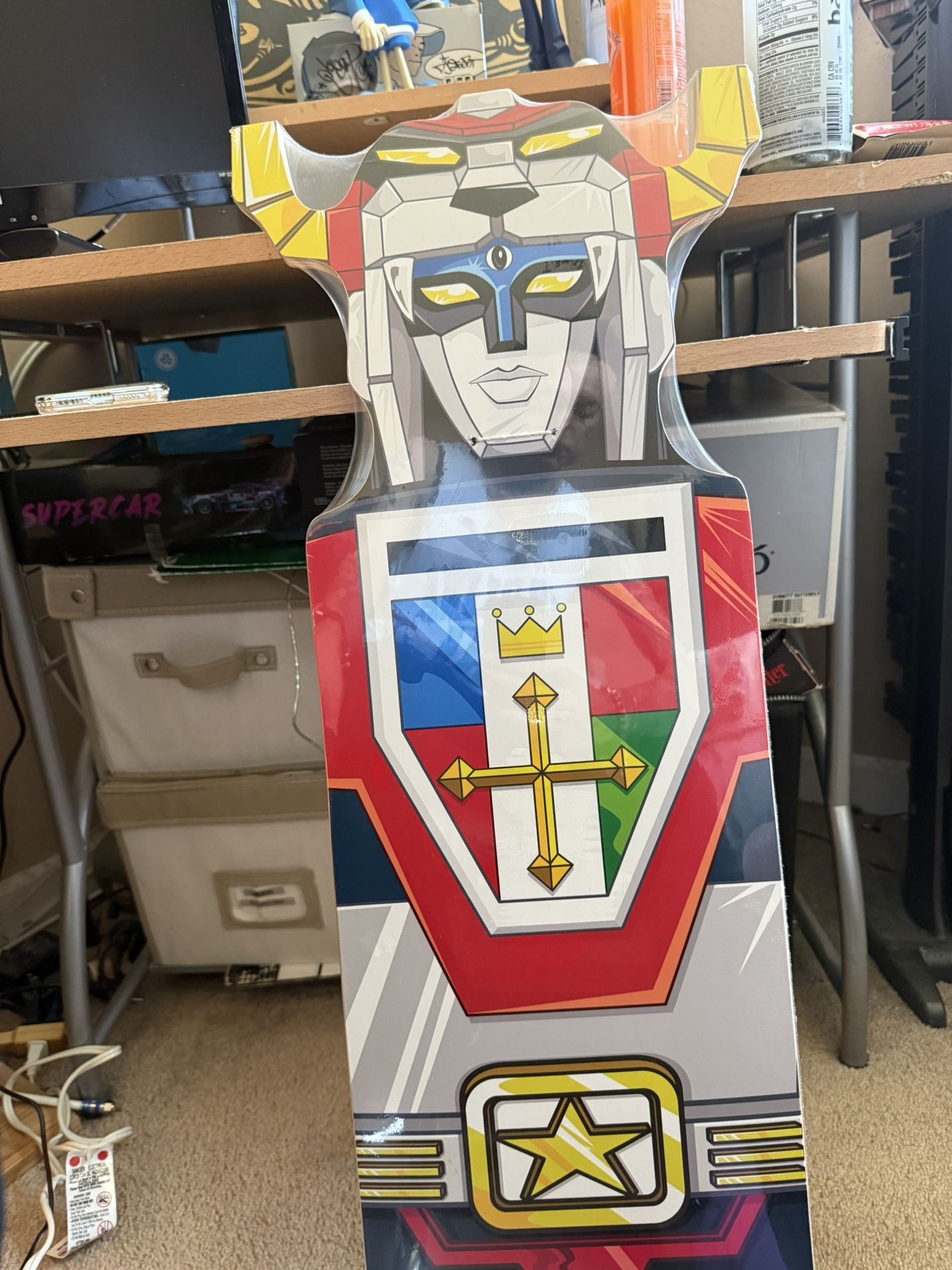 Voltron skate deck anniversary wrapped in plastic never used