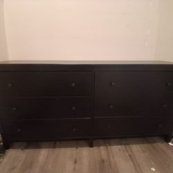 Black dresser
