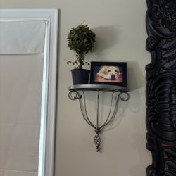 Pair Of Pier One Shelves