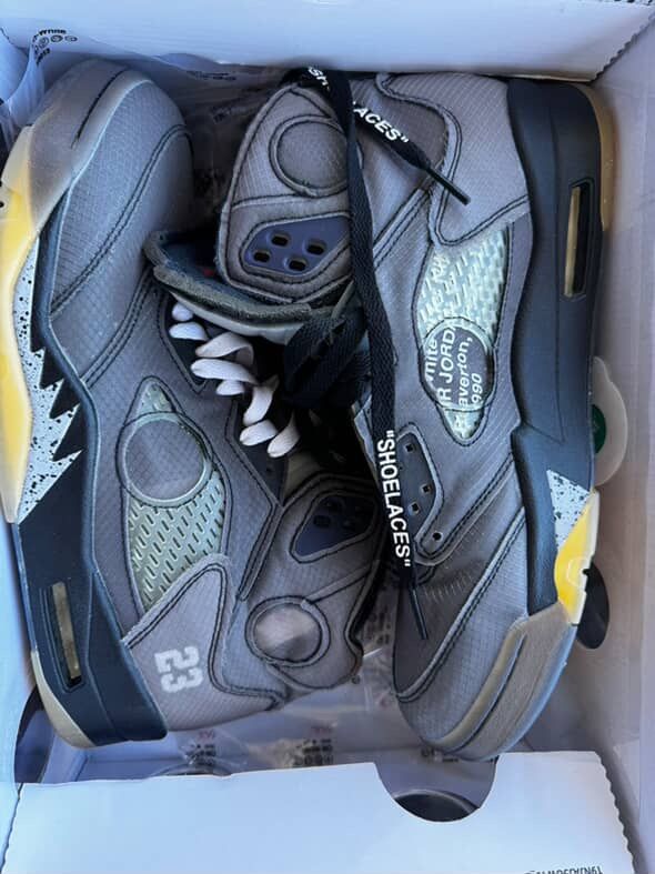 Jordan 5 Off White RETRO MUSLIN
