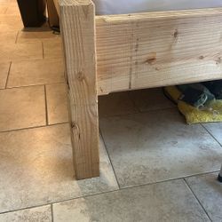 Home Made Queen bed 