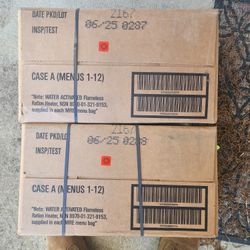 Military Meals Ready To Eat MRE 2025 Inspection Dates 