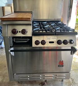 Wolf Gourmet Series 36-inch professional gas range