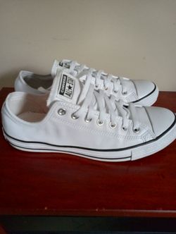 Converse Chuck Taylor Malden Oxford leather white Mens size 9