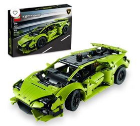 Green Lamborghini Lego set.