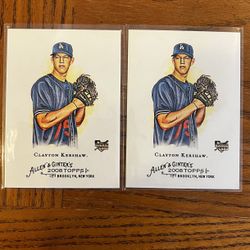 Clayton Kershaw 2 Rookies GM