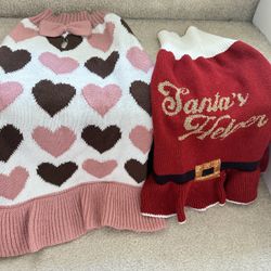 Pet Dog Sweaters Velcro Coat  Pet Raincoat Bundle