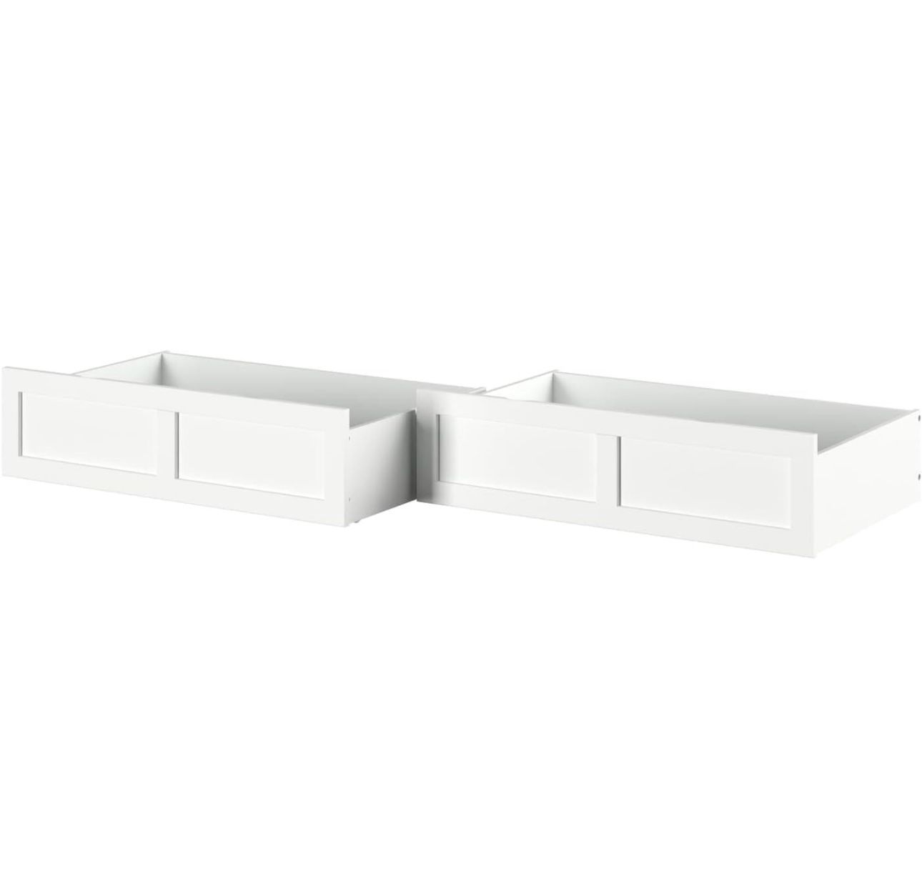AFI Bed Drawer Set of 2 Twin/Full White