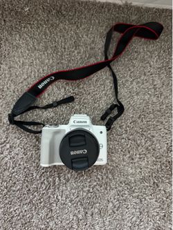 canon eos m50 mark ii white