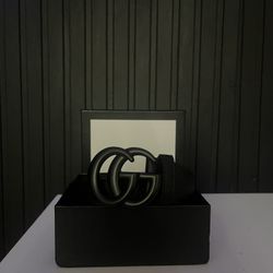 Double G Belt Black Size 28/30