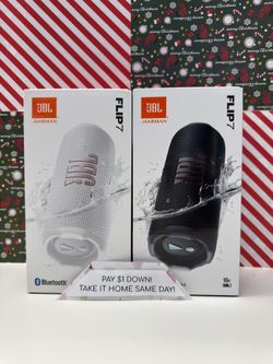 JBL Flip 7 Bluetooth Speaker (Brand New) - Pay $5 DOWN AVAILABLE - NO CREDIT NEEDED