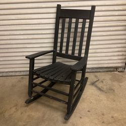 Black   Rocking Chair