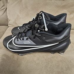  New Nike Vapor Edge Elite 360 2 TP P Football Black White Grey Size 12 FD5713-006