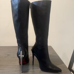 Cesare Paciotti Dagger Knee High Heels Size 8