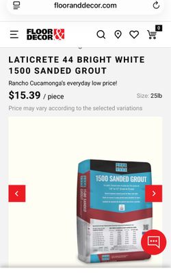 White Grout