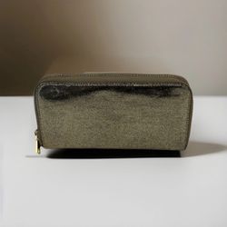Ladies wallet metallic leather, glitter wallet