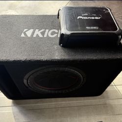 ~~~*Kicker Speaker With Amp ~~~*