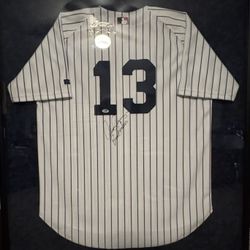 Alex Rodriguez signed Yankees Jersey authenticated