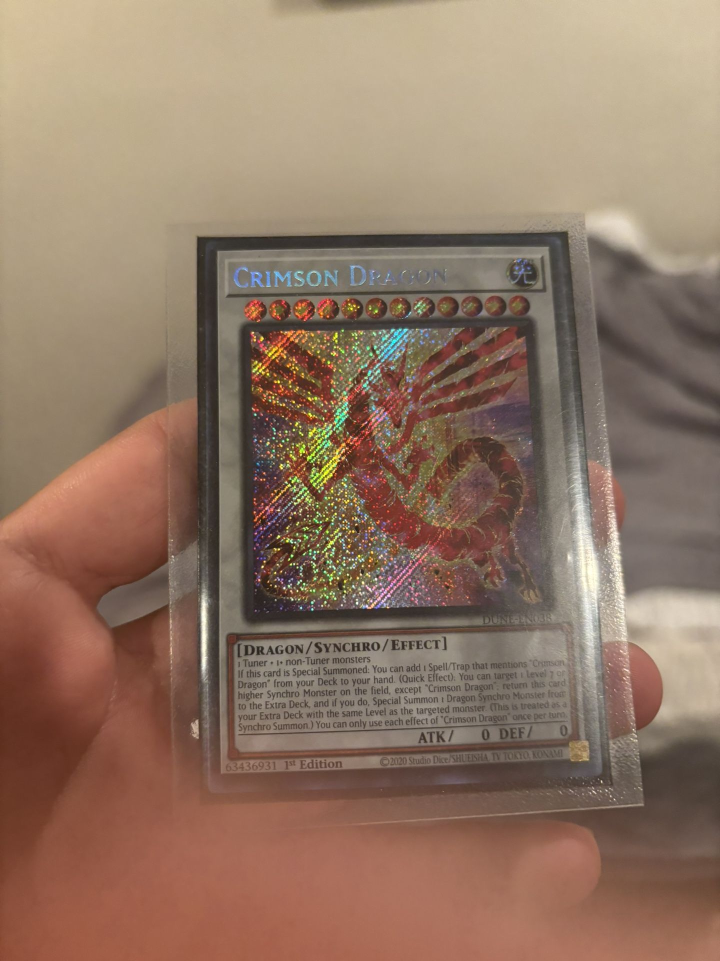 Crimson Dragon Yugioh