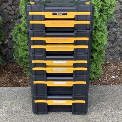 Dewalt TSTAK Tool Storage Organizer With 8 Drawers W/ 8 Mini Storage Containers