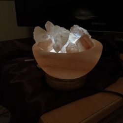 Rock Salt Lamp